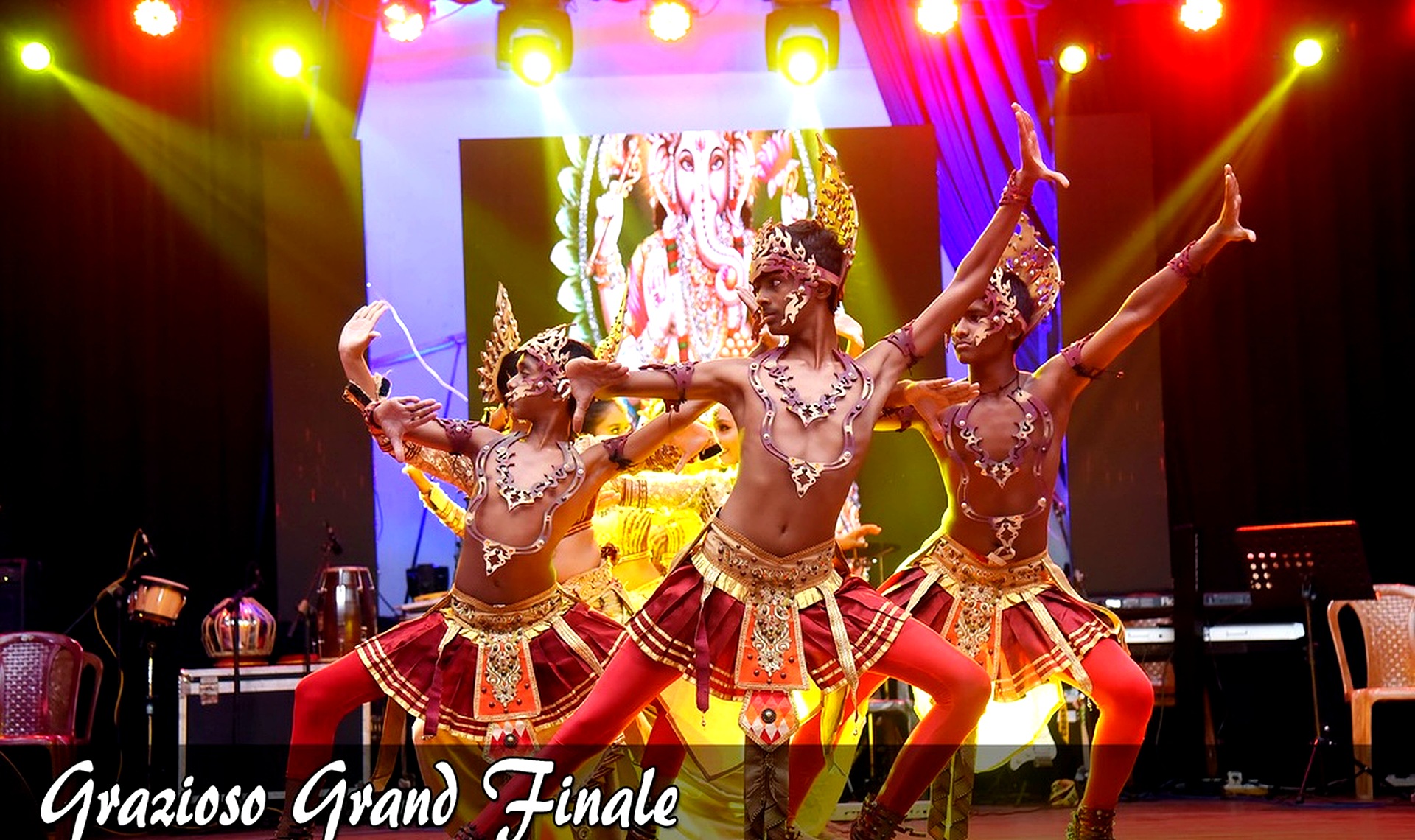 Traditional cultural dance performance